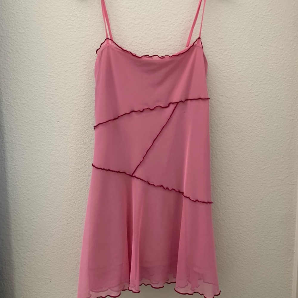 Urban Outfitters Moxie MeshMini Slip Dress